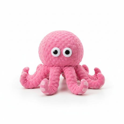 Crinkle-Paw Plush Octopus (Jumbo)